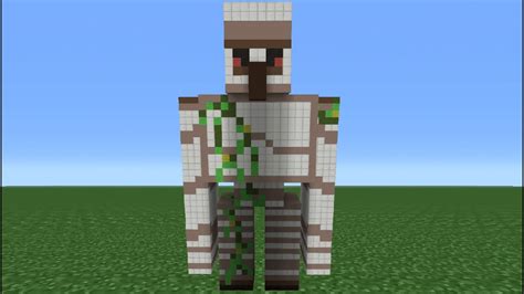 Iron golems are big, tough mobs that protect villagers. Minecraft Tutorial: How To Make An Iron Golem Statue - YouTube