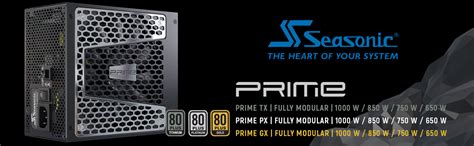 4,415 results for px 10. Seasonic PRIME PX-850, 850W 80+ Platinum, Full Modular, Fan Control in Fanless, Silent, and ...
