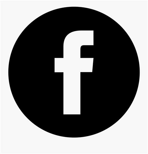 Transparent Facebook Logo Black Free Transparent Clipart Clipartkey