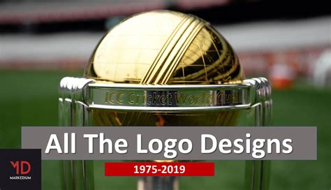 Icc Cricket World Cup All The Logo Designs 1975 2019 Markedium