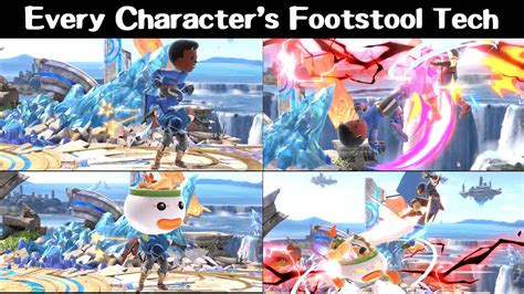 How To Use Every Characters Grounded Footstool And Footstool Out Of