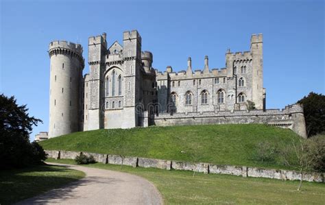 Castle Medieval English Arundel Stock Photo Image Of Historical