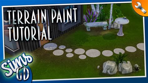Sims 4 Terrain Paint Tutorial How To Layer Terrain Paint Youtube