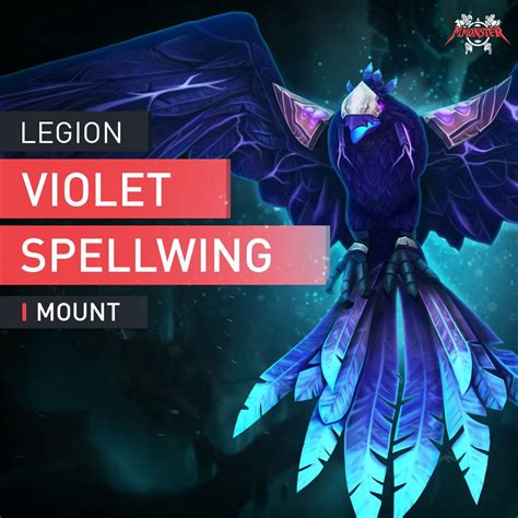 Buy Wow Mounts Violet Spellwing Mount Best Boosting Service Mmonster