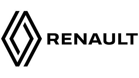 Fehér Renault Kamion Logo Új Autók