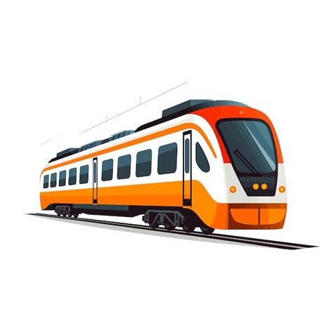 Premium Vector Train Icon Vector Illustration
