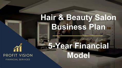 Hair And Beauty Salon Business Plan 5yr Financial Projection Model Efinancialmodels