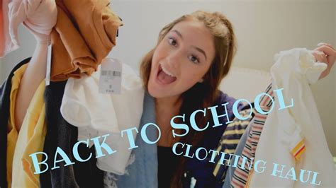 1000 Back To School Try On Haul Pacsun Brandy Melville American Eagle Forever 21 Etc