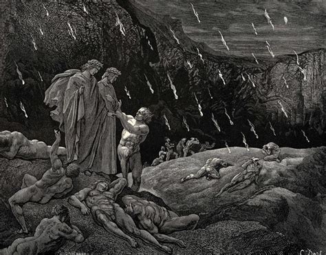The Inferno Canto 15 Gustave Dore Encyclopedia Of