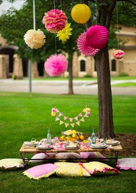 Party In The Park Picnic Birthday Party Summer Party Decorations