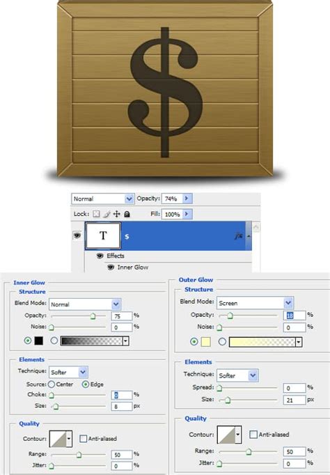 Create A D Open Or Filled Wooden Box In Photoshop DesignBump