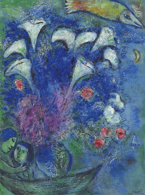 Marc Chagall 1887 1985 Les Arums Christies
