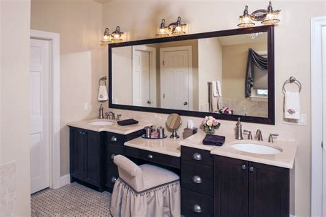 Bathroom Vanities With Makeup Desk Home Furniture Design
