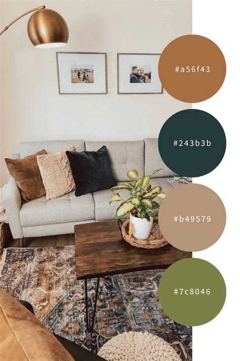 Earth Tones Color Palette In 2021 Earth Tone Living Room Color