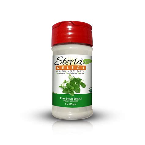 Stevia Powder Organic Stevia 100 Pure Stevia Extract No Fillers 1 Oz