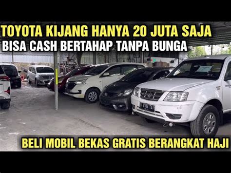 Toyota Kijang Hanya Jutaan Nego Sampai Jadi Harga Mobil Bekas Di