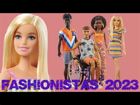 New Fashionistas Barbie Dolls 2023 Fashionistas Fashion Barbie