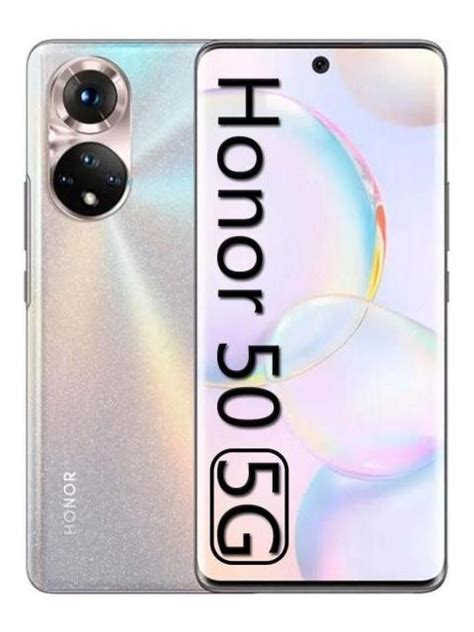 Honor 50 5g 256gb Dual Sim 8gb 108mpx Cristal Glaciar Plateado