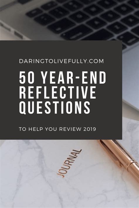 Year End Reflection Questions 50 Questions To Help You Review Your Year
