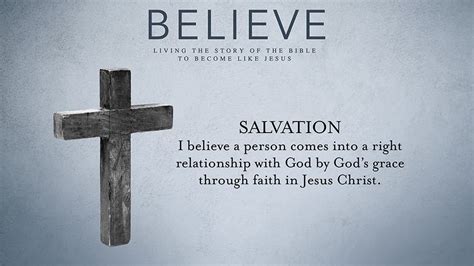 Believe Week 3 Salvation Youtube