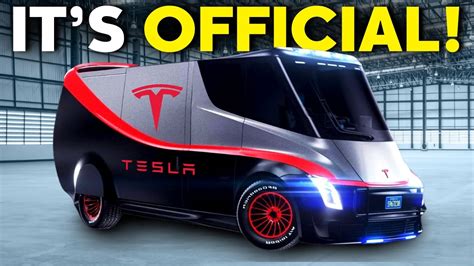 Announcing The Tesla Van Everything We Know Youtube