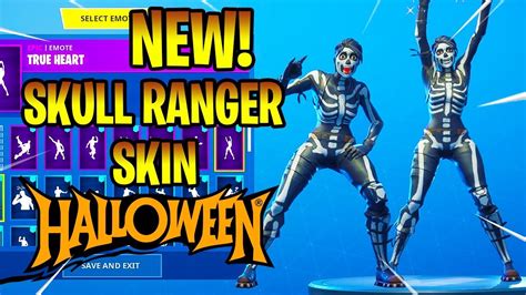 New Skull Ranger Skin Showcase With Dance Emotes Fortnite Battle