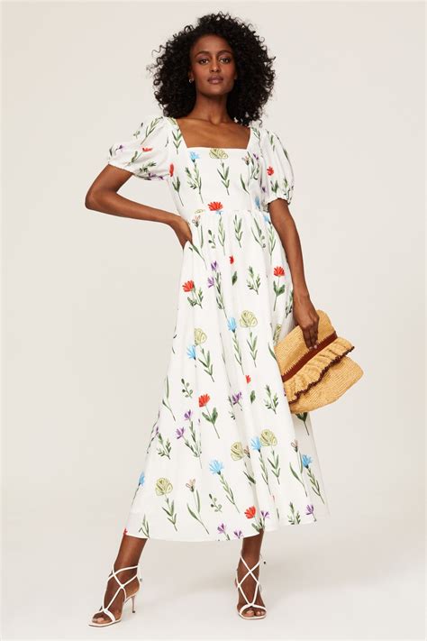 Floral Puff Sleeve Dress By Slate And Willow For 30 45 Rent The Runway
