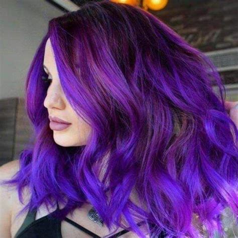 120 Outstanding Purple Hair That Gives You A Splendiferous Result