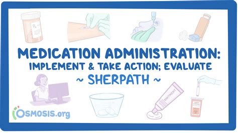 Medication Administration Implement And Take Action Evaluate