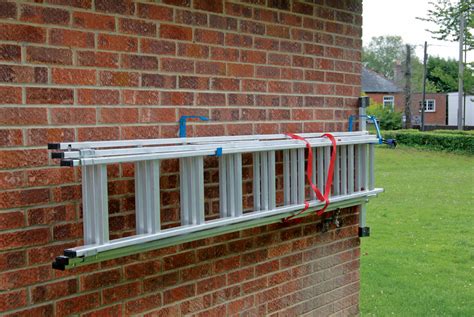 Draper Lockable Wall Ladder Rack Brackets Hangers Locking Safe Secure