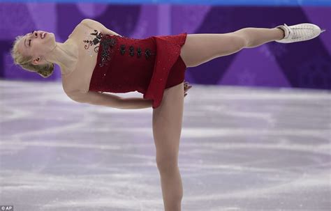 Worst Dressed Figure Skating Outfits At Winter Olympics Daily Mail Online