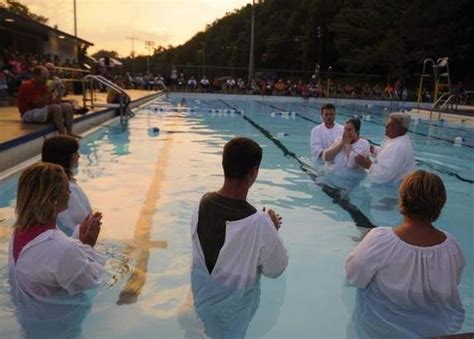 Pool Baptism Believers Baptism Baptism Pool