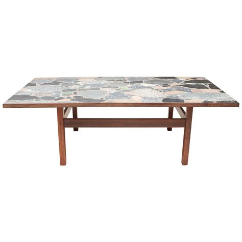 Maybe you would like to learn more about one of these? Danish Rosewood Coffee Table with Terrazzo Stone Top at 1stdibs