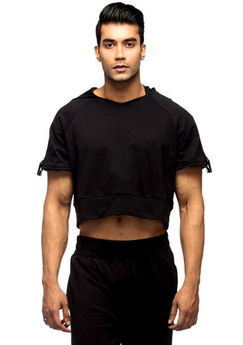 Check spelling or type a new query. BLACK CROPPED HOODIE | Black cropped hoodie, Mens crop top ...