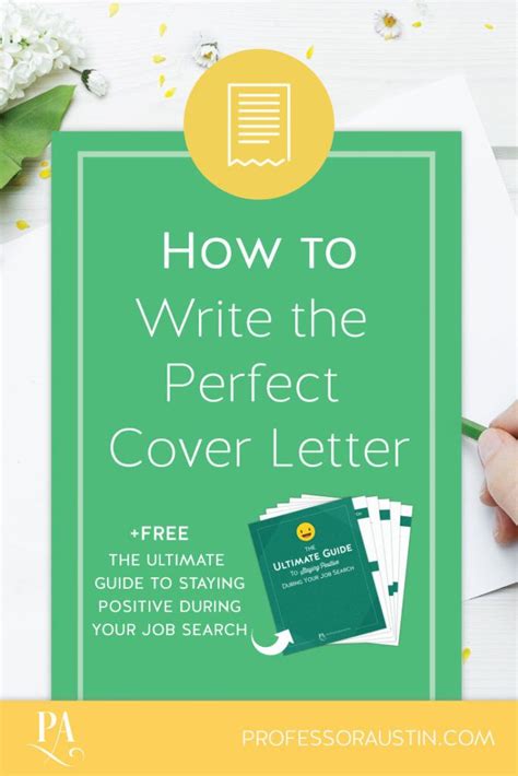 In order to stand out companies want you to present your relevant work history and skills according to the job you are applying for. 5 strategies to help you write the perfect cover letter ...