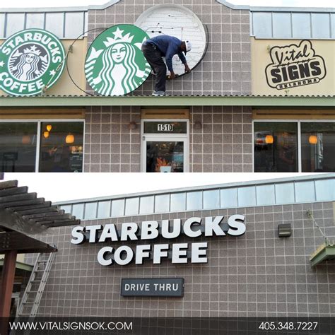 Sign Reface For Starbucks Branding Update
