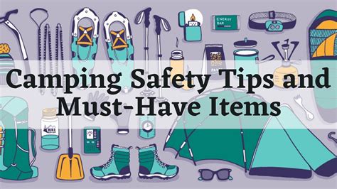 Camping Safety Tips And Must Have Items Archives ⋆ Camping Picks