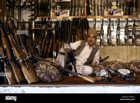 Gun Dealer Dara Adam Khel Pakistan Stock Photo 3478016 Alamy