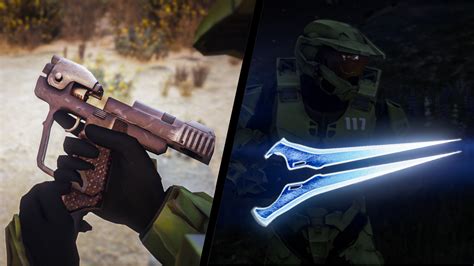 Halo 4 Energy Sword And Halo Ce Magnum Weapon Pack Animated 10 Gta 5 Mod