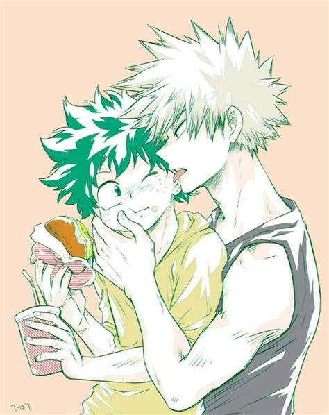 Katsuki Bakugou X Izuku Midoriya Katsudeku Bakudeku 勝デク My Hero