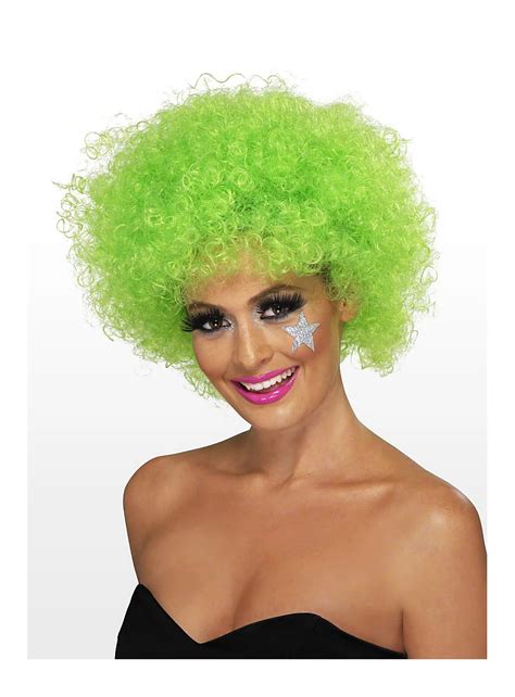 Clown Wig Green