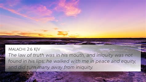 Malachi 26 Kjv 4k Wallpaper The Law Of Truth Was In His Mouth And