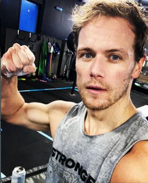 Sam Heughan Shares His Workout Routine Which Helps Him Maintain