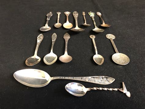 Collectible Vintage Silver Spoons Lot
