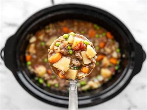 Slow Cooker Hamburger Stew Varsha S Recipes