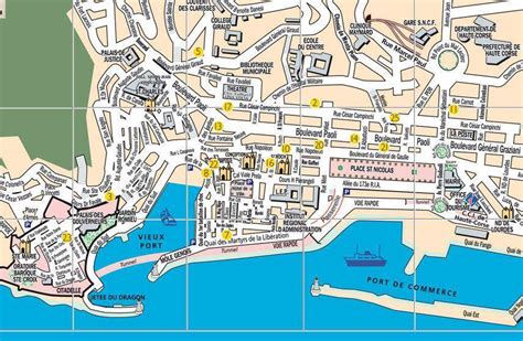 Map Of Bastia