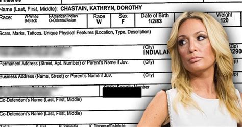 So Young So Drunk Kate Chastains Dui Arrest Exposed