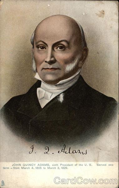 John Quincy Adams Sixth President Of The U S Presidents