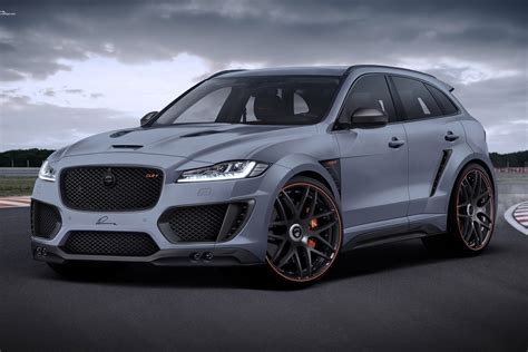 Jaguar F Pace Gets Widebody Kit And 24 Inch Wheels From Lumma
