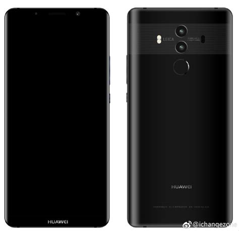 Huawei Mate 10 Pro Leaks Wild Reveals Design Androidhits